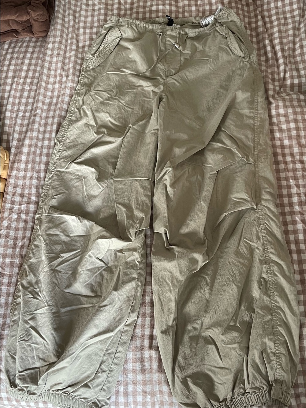 Divided Olive Green Cargo Joggers